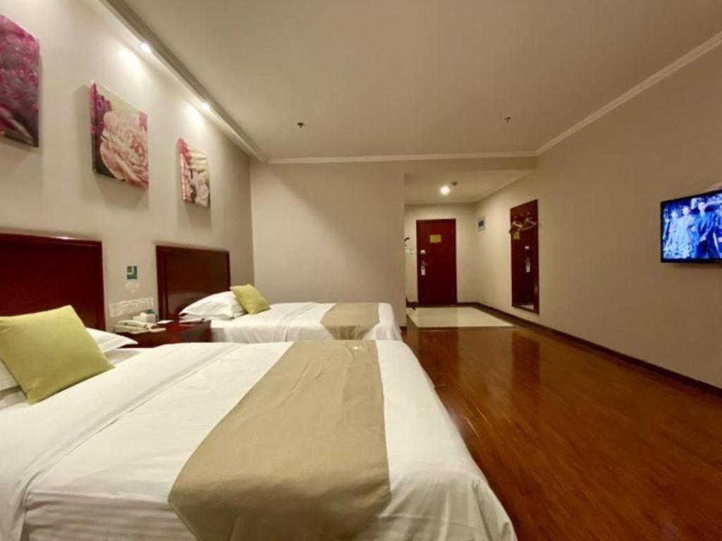 Greentree Inn Shandong Linxi Pingyi Mengyang Road Express Hotel Eksteriør bilde