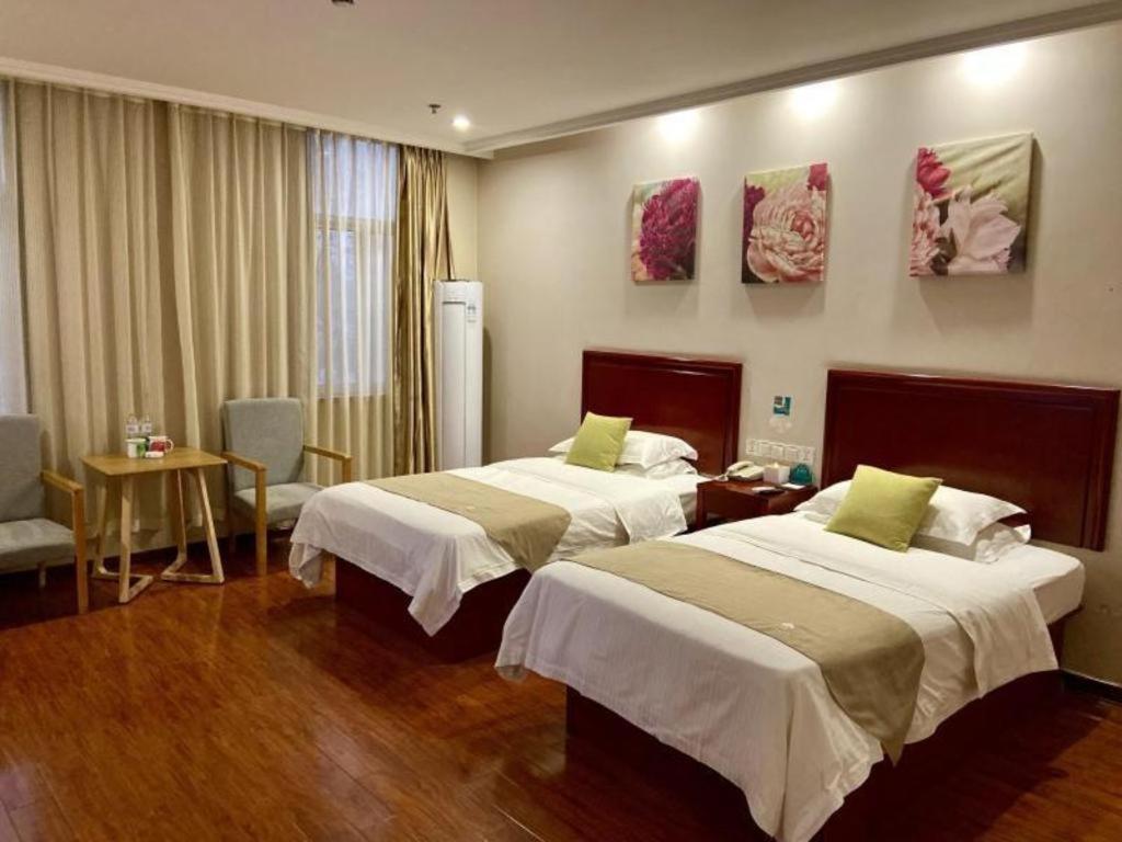 Greentree Inn Shandong Linxi Pingyi Mengyang Road Express Hotel Eksteriør bilde